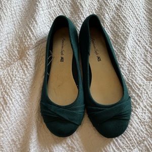 Teal American Eagle Flats | Size 8